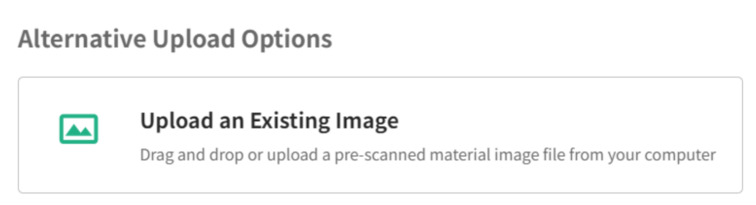 upload existing image